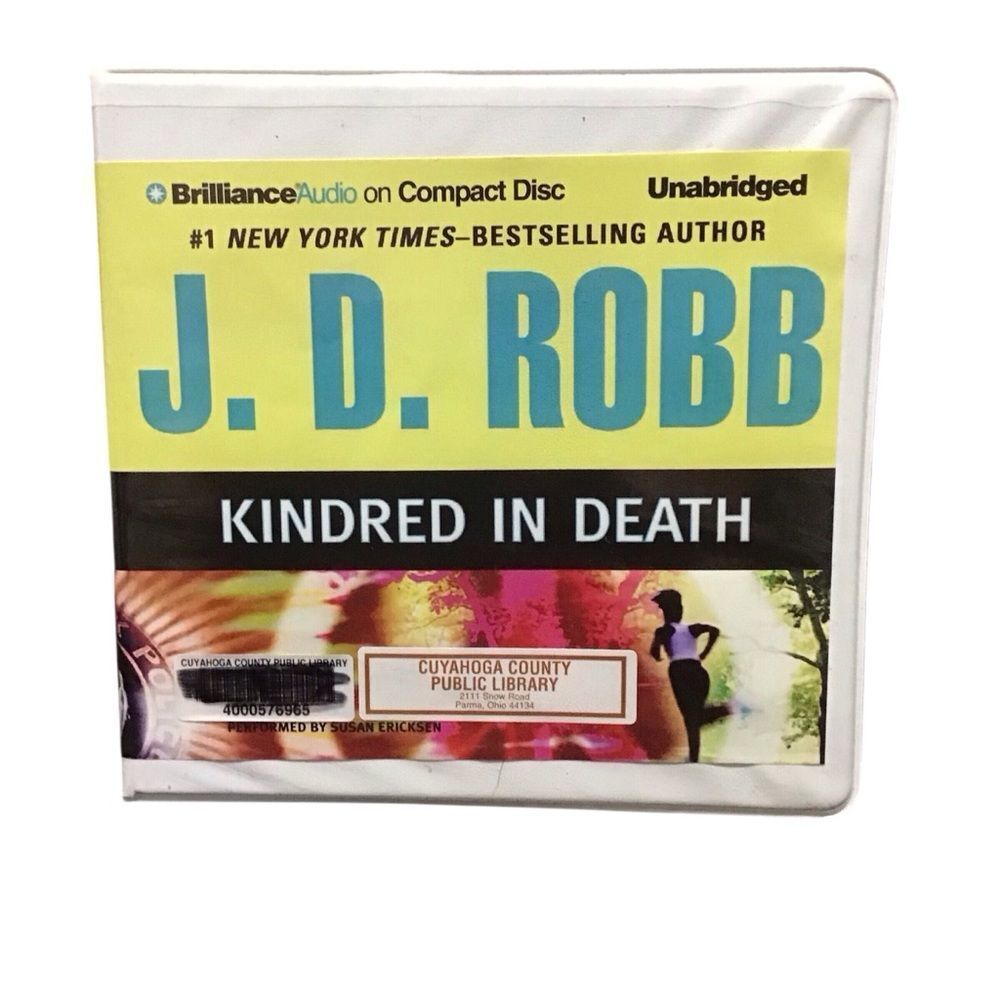 J.D. Robb 'Kindred in Death' CD‎ Audiobook